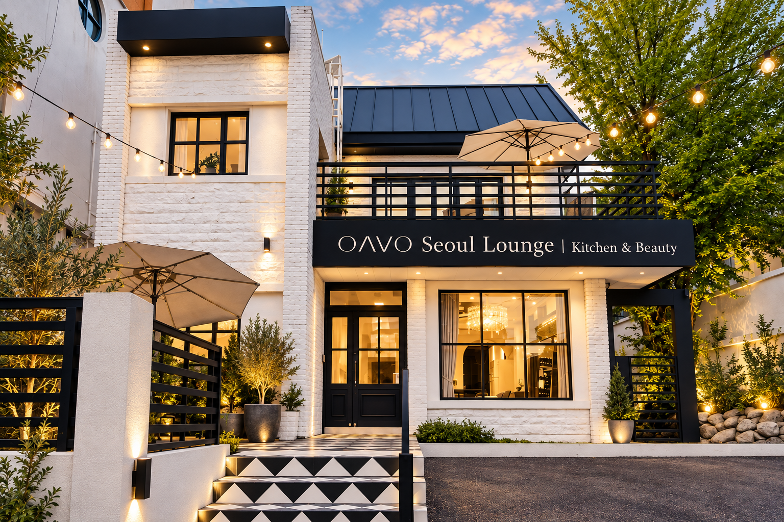 Front view of OAVO Seoul Lounge, as shown on the Lounge website